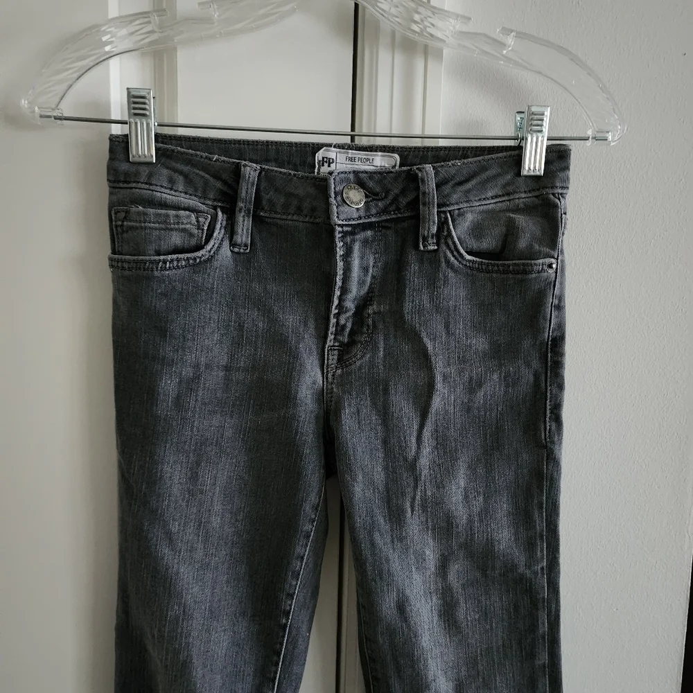 Free People Straight Crop Jeans Size 24